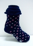 Cake cup cuff Baby Girls socks with non-skid at bottom