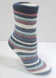 Striped warm soft and comfortable anklet socks